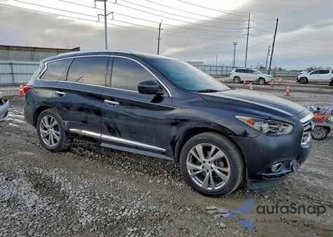 2013 Infiniti Jx35 z USA, uszkodzony, nr VIN 5N1AL0MM0DC343190